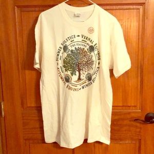 Large Men’s T-shirt with Tree Image